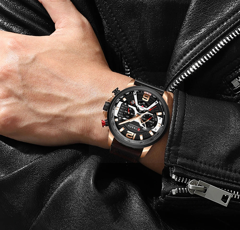 Relógio Masculino Curren Chronograph