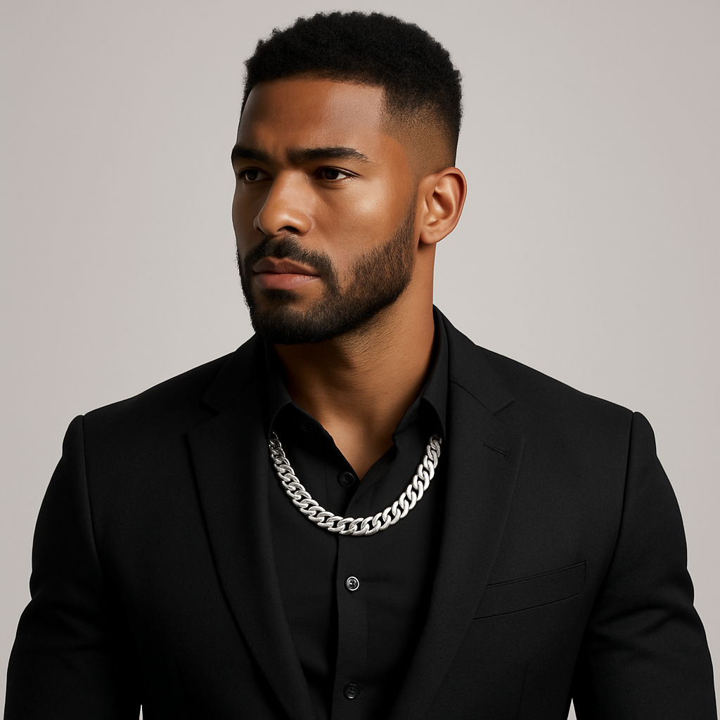 Corrente Masculina em Prata 925 – Modelo Grumet