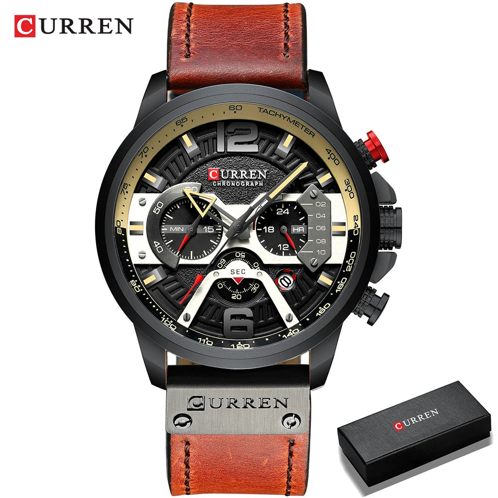 Relógio Masculino Curren Chronograph