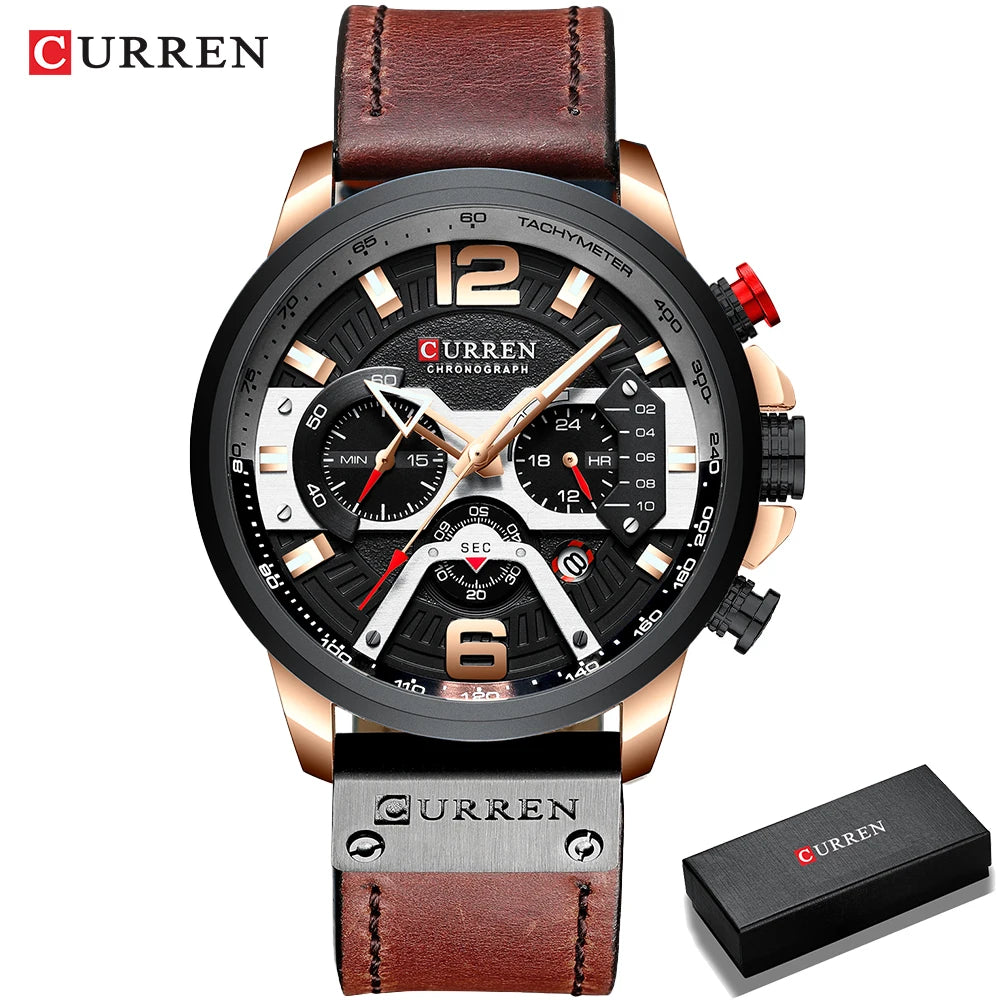 Relógio Masculino Curren Chronograph