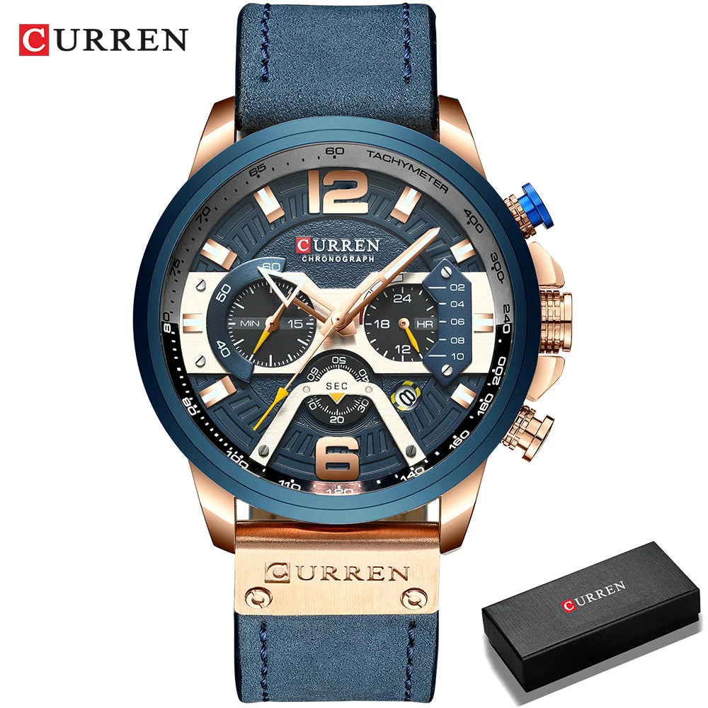 Relógio Masculino Curren Chronograph