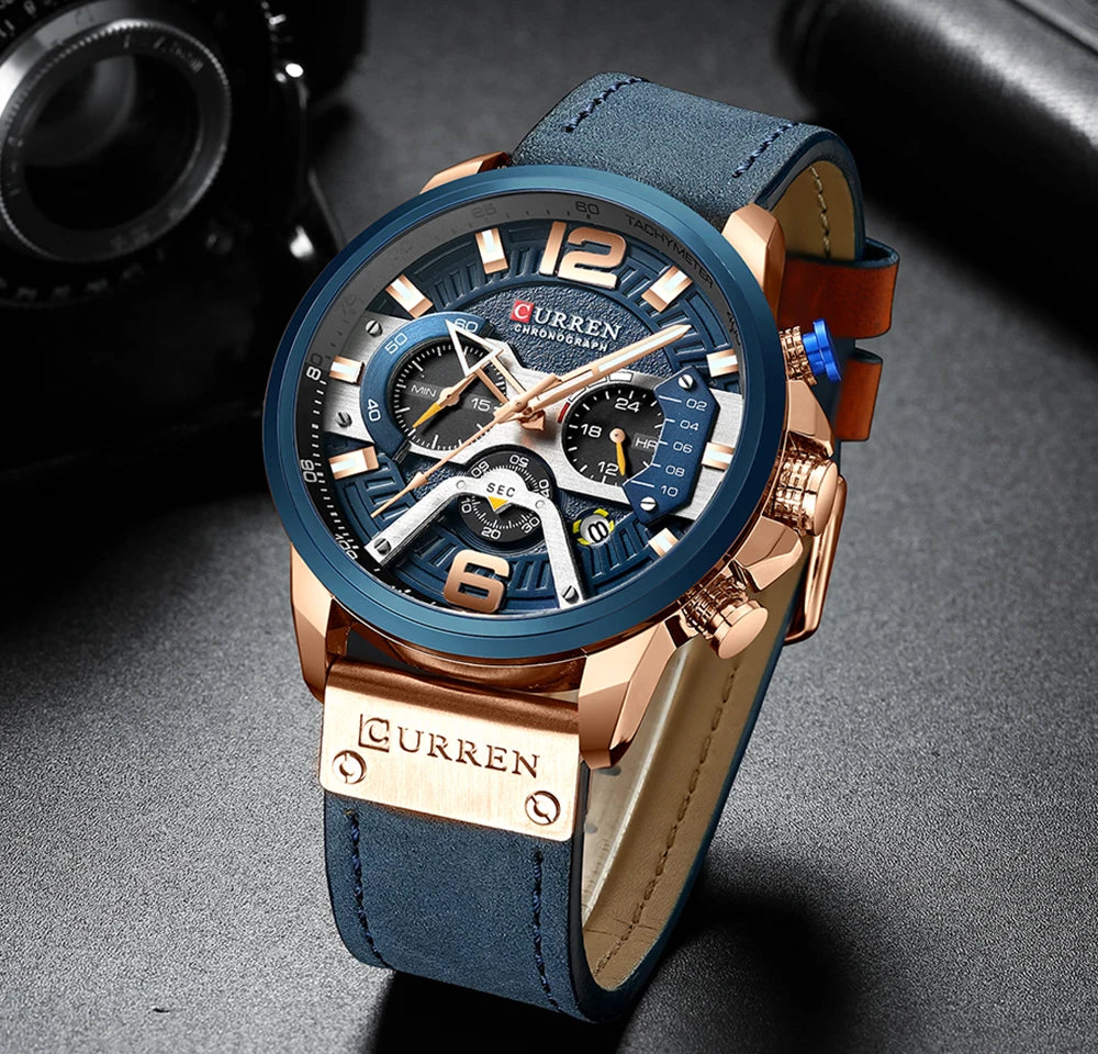 Relógio Masculino Curren Chronograph