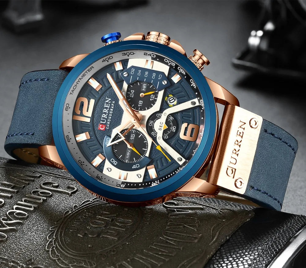 Relógio Masculino Curren Chronograph