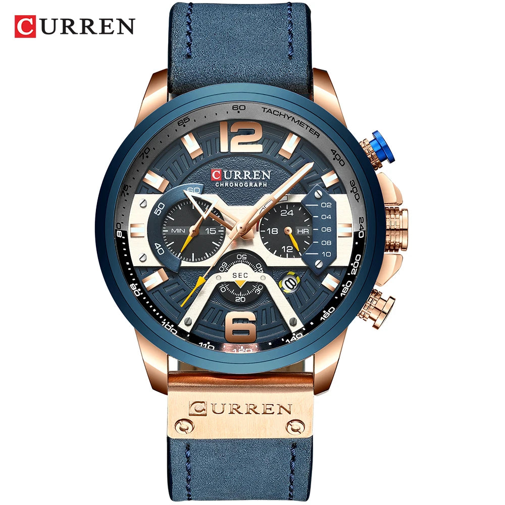 Relógio Masculino Curren Chronograph