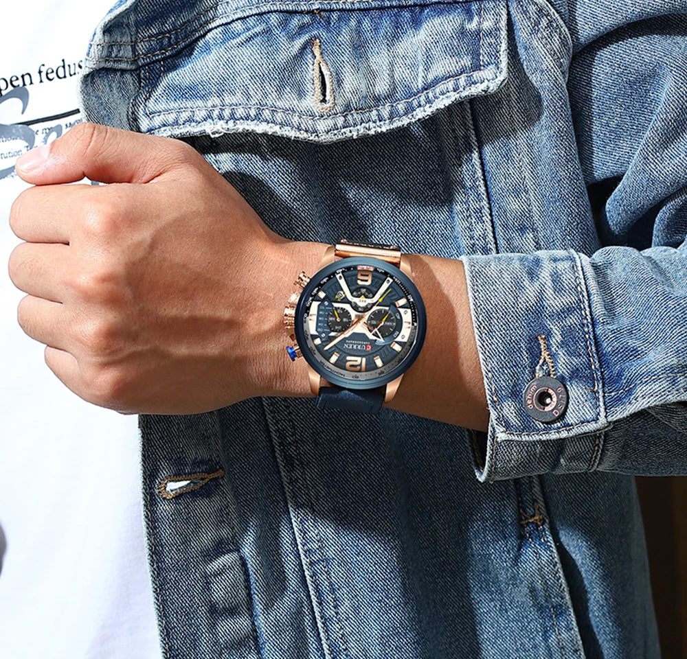 Relógio Masculino Curren Chronograph