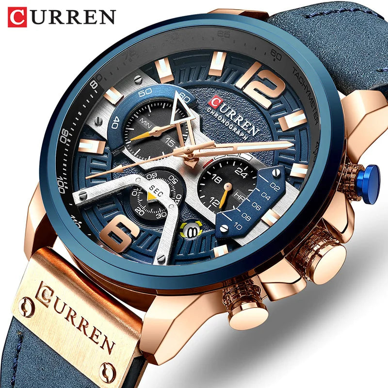 Relógio Masculino Curren Chronograph