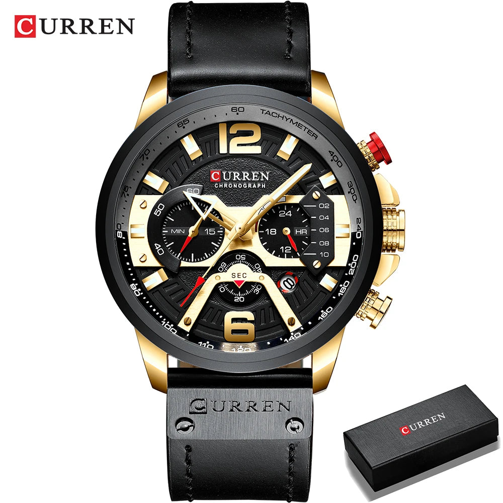 Relógio Masculino Curren Chronograph