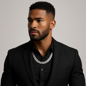 Corrente Masculina em Prata 925 – Modelo Grumet
