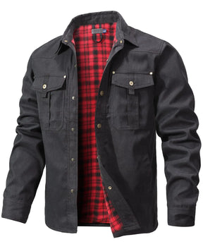 Jaqueta Masculina Slavinson Overshirt Cowboy