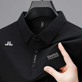 Camisa Polo Esportiva Swiss Triathlon