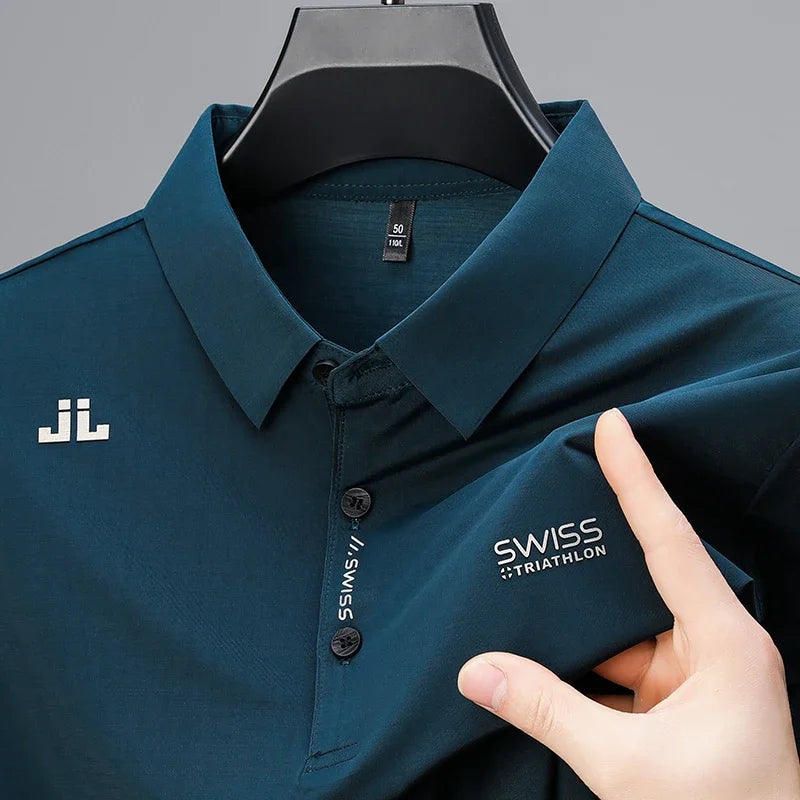 Camisa Polo Esportiva Swiss Triathlon