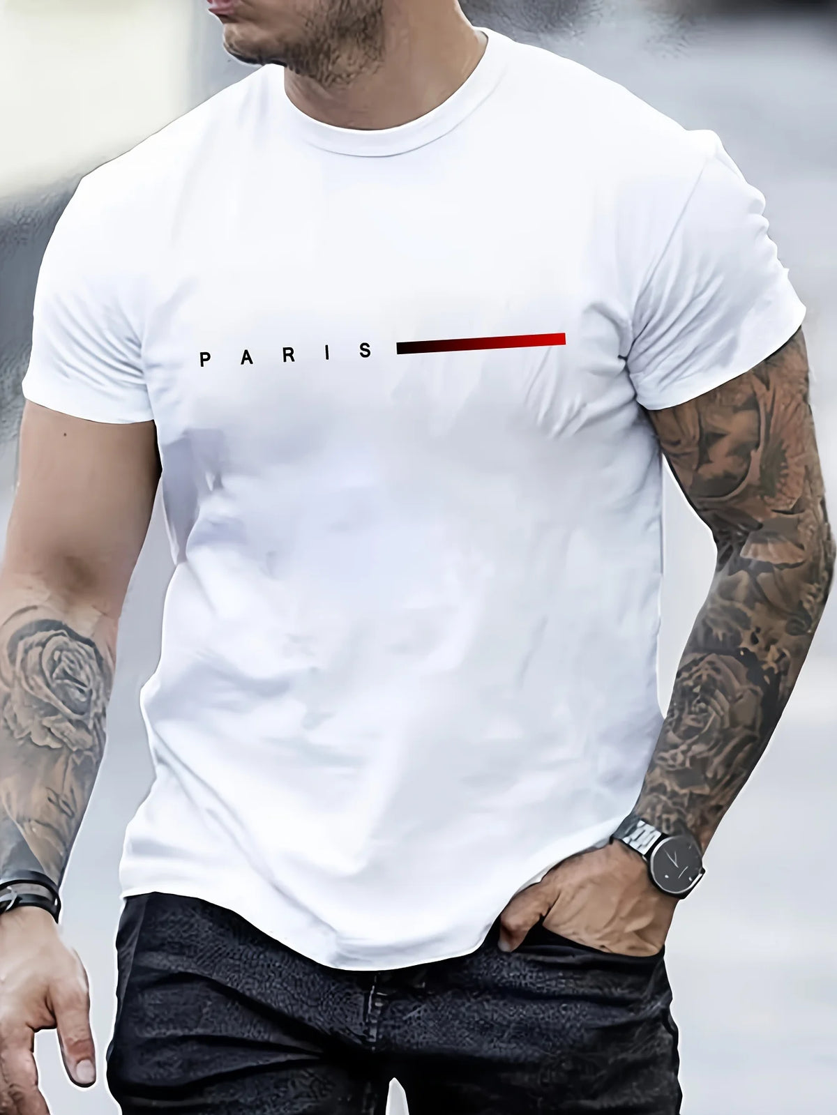 Camiseta Masculina "Paris"