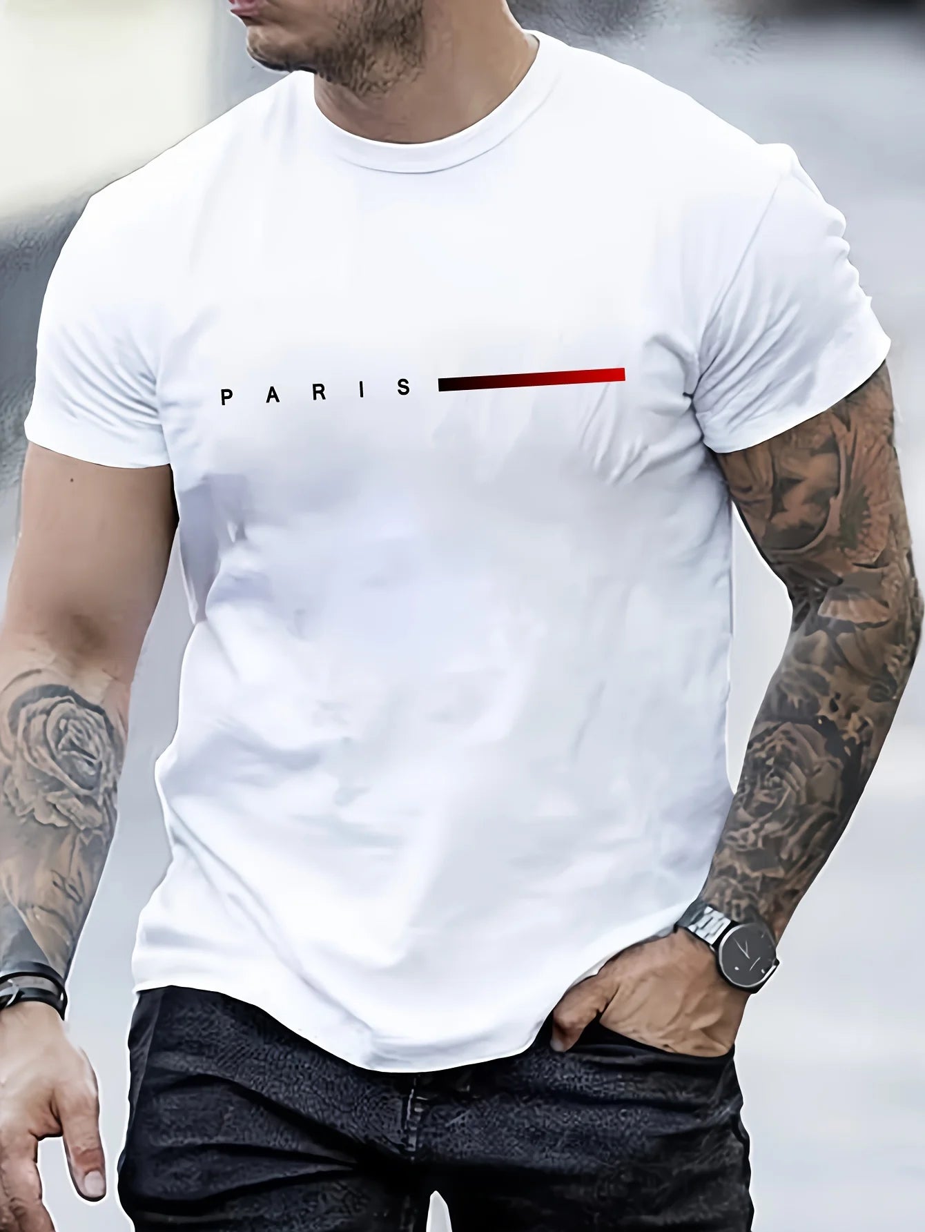 Camiseta Masculina "Paris"