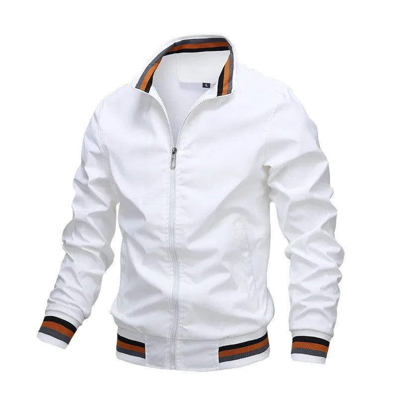 Jaqueta Masculina Casual com Zíper