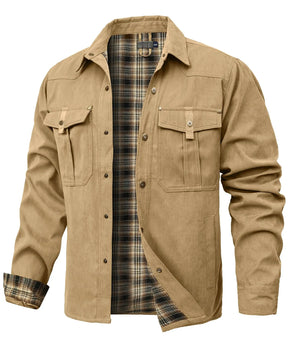 Jaqueta Masculina Slavinson Overshirt Cowboy