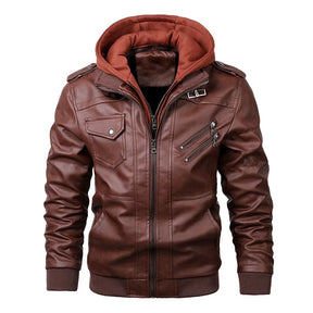 Jaqueta Masculina de Couro Kb