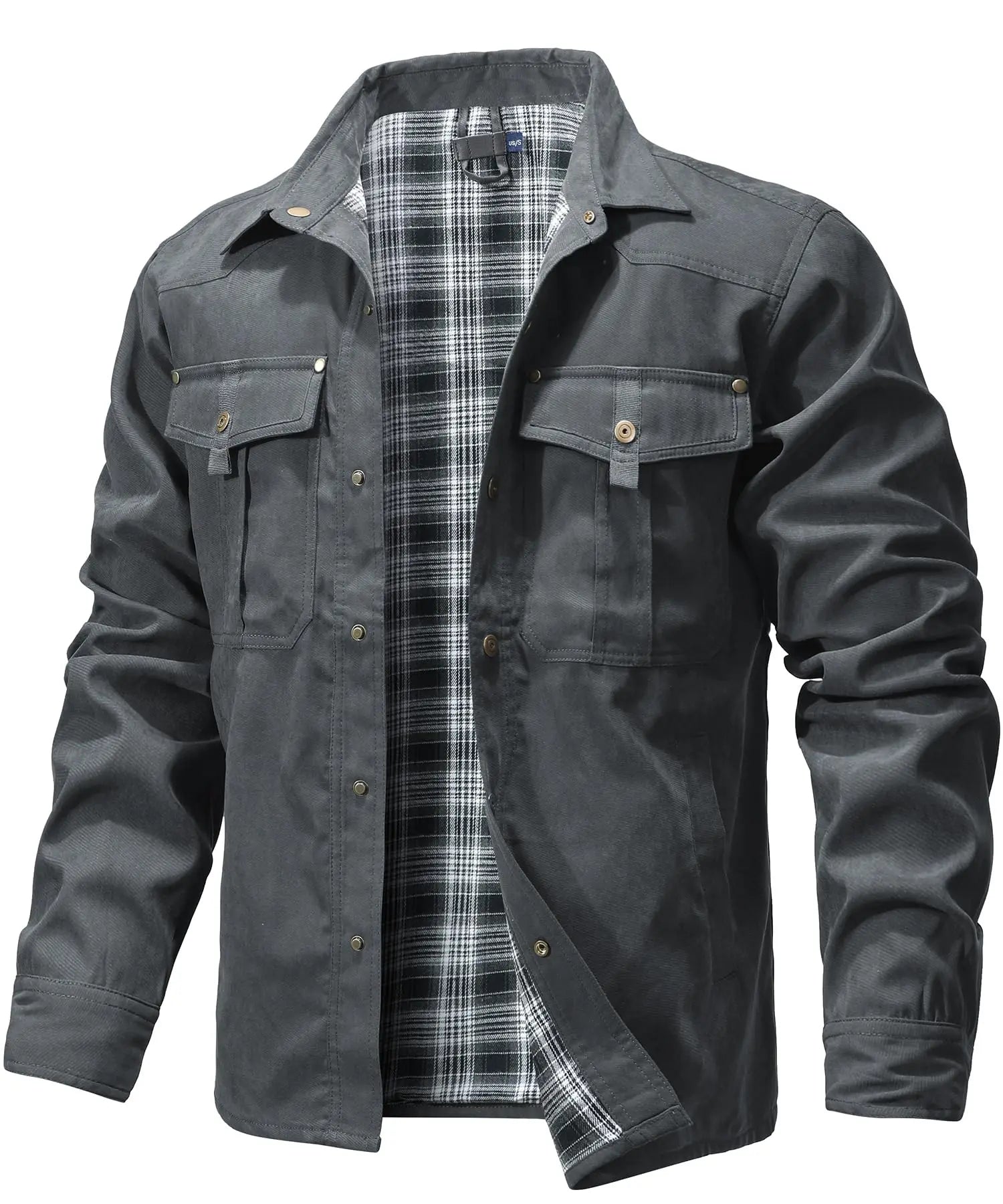 Jaqueta Masculina Slavinson Overshirt Cowboy