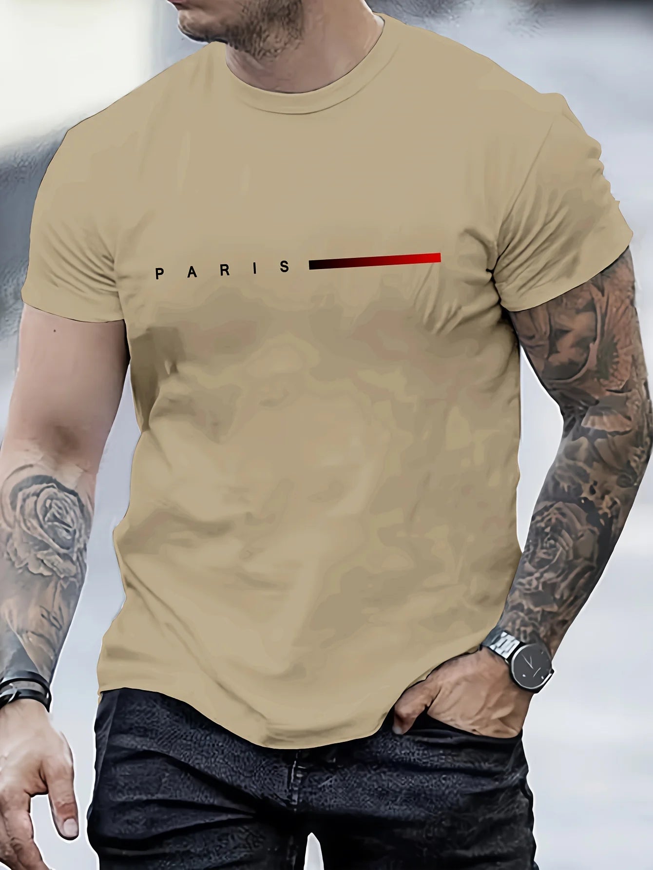 Camiseta Masculina "Paris"