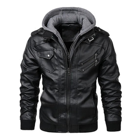 Jaqueta Masculina de Couro Kb