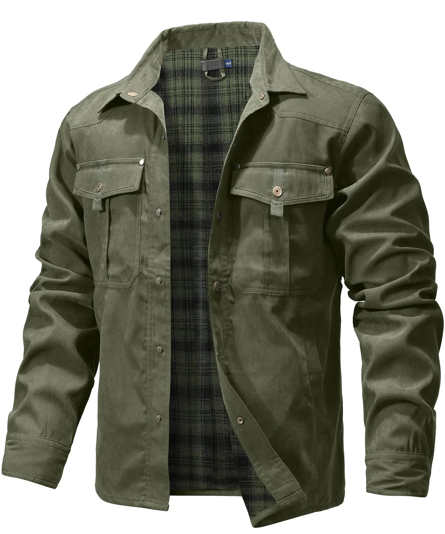 Jaqueta Masculina Slavinson Overshirt Cowboy