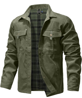 Jaqueta Masculina Slavinson Overshirt Cowboy