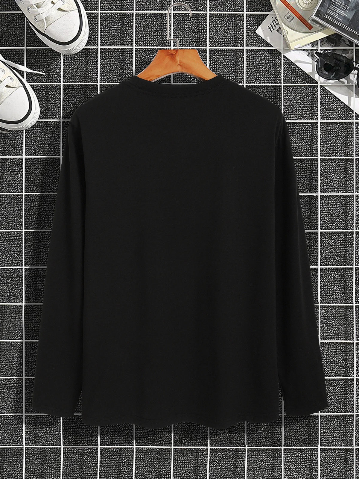 Camiseta Masculina de Manga Longa "Paris"