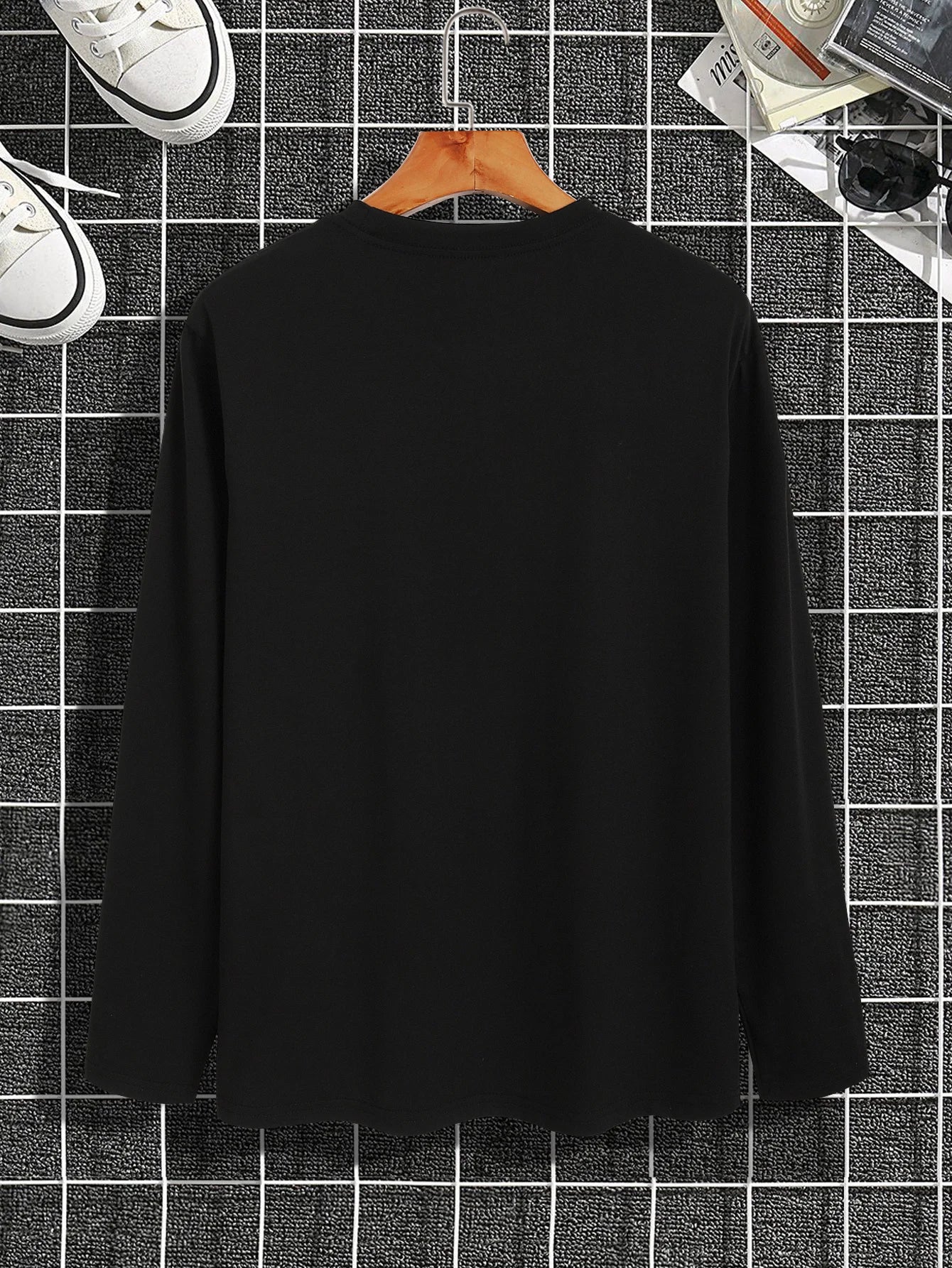 Camiseta Masculina de Manga Longa "Paris"