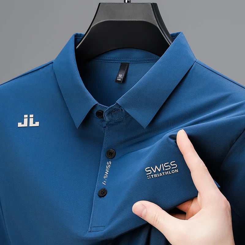 Camisa Polo Esportiva Swiss Triathlon