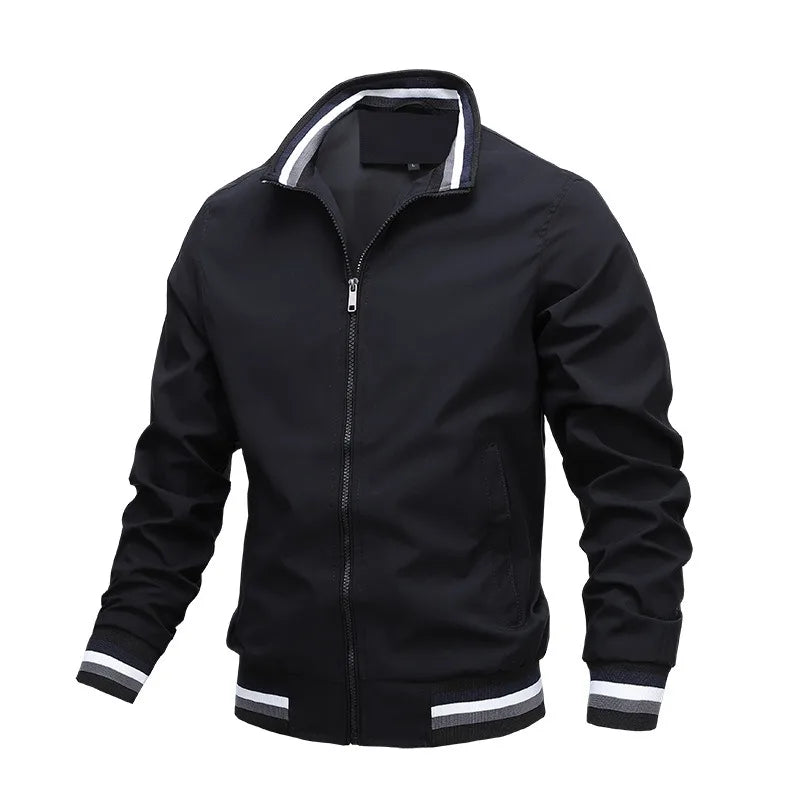 Jaqueta Masculina Casual com Zíper