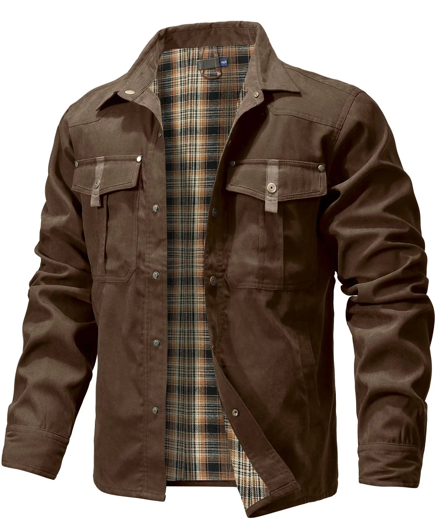 Jaqueta Masculina Slavinson Overshirt Cowboy