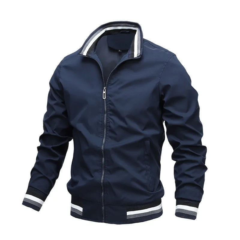 Jaqueta Masculina Casual com Zíper