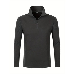 Suéter Slim Masculino com Zíper - 100% Algodão