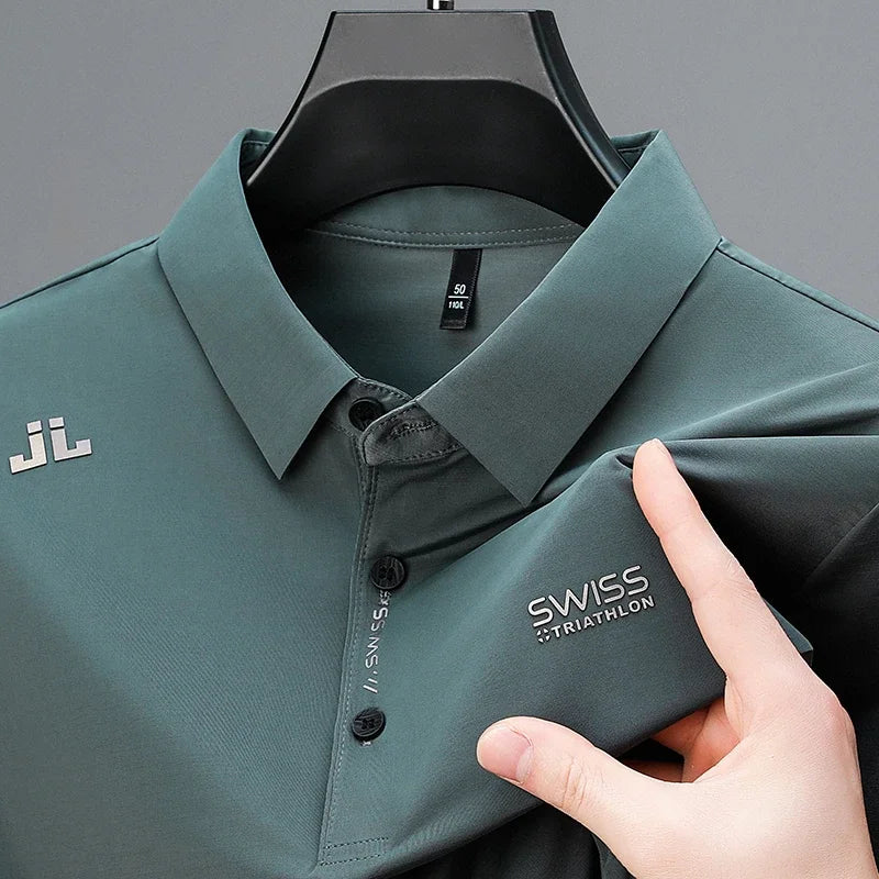 Camisa Polo Esportiva Swiss Triathlon