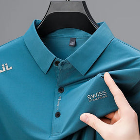 Camisa Polo Esportiva Swiss Triathlon